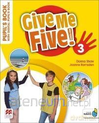 Give Me Five! 3 Pupil's Book + online Student App [KSIĄŻKA]