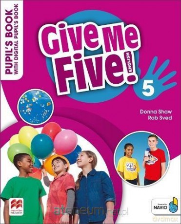 Give Me Five! 5 Pupil's Book+ kod online - Donna Shaw, Rob Sved [KSIĄŻKA]