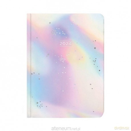 Kalendarz tygodniowy 2024 B6 Holograficzny [KALENDARZ]