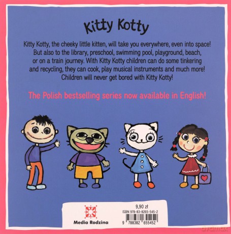 Kitty Kotty at the Library - Anita Głowińska [KSIĄŻKA]