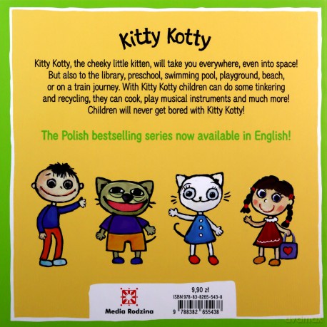 Kitty Kotty on a Tractor - Anita Głowińska [KSIĄŻKA]