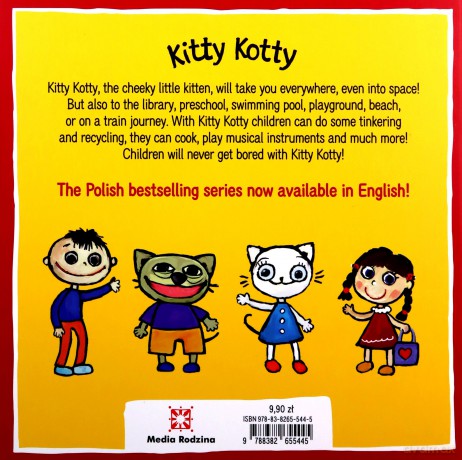 Kitty Kotty Starts a Music Band - Anita Głowińska [KSIĄŻKA]