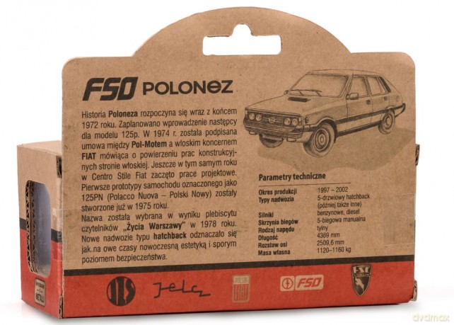 Kolekcja PRL FSO Polonez zielony