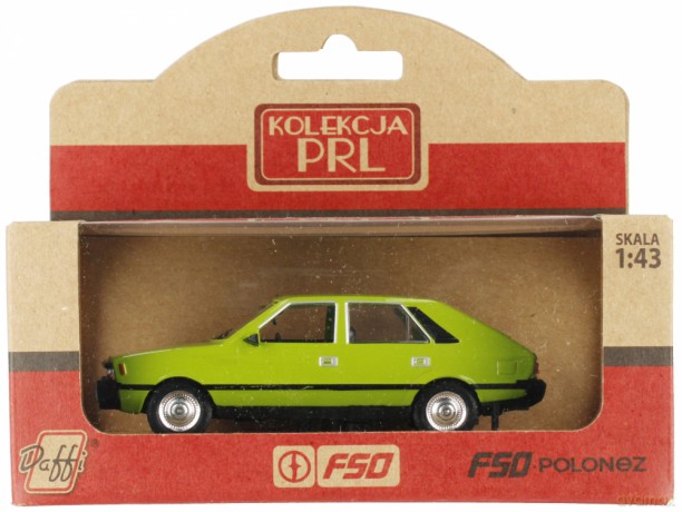 Kolekcja PRL FSO Polonez zielony