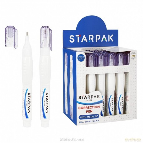 Korektor w piórze z metalową końcówką 7ml