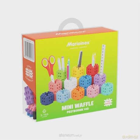 Mini Waffle 140 elementów Przybornik techniczny [KLOCKI]