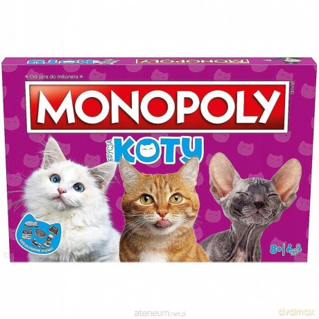 Monopoly Koty [GRA PLANSZOWA]