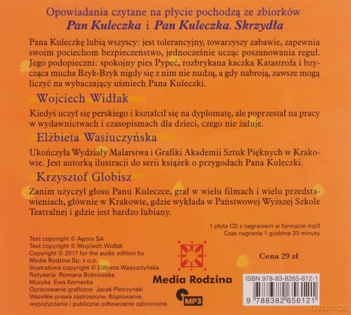 Pan Kuleczka cz.1 - Wojciech Widłak, Krzysztof Globisz [AUDIOBOOK]