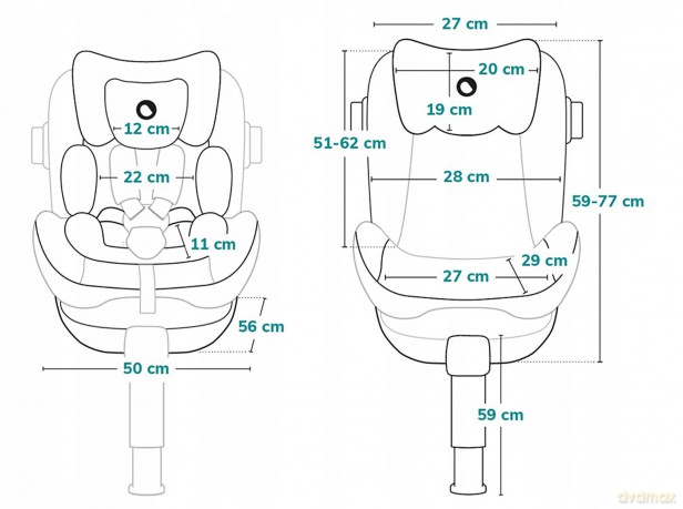 Fotelik samochodowy Antoon Plus Black onyx