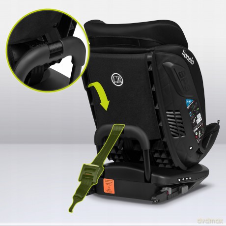 Fotelik samochodowy Bastiaan RWF I-Size Black Carbon