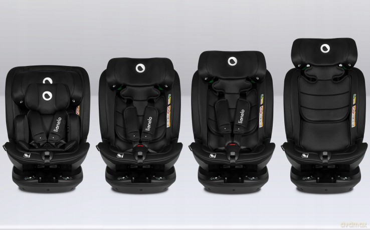 Fotelik samochodowy Bastiaan RWF I-Size Black Carbon