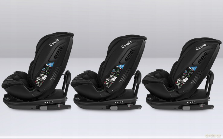 Fotelik samochodowy Bastiaan RWF I-Size Black Carbon