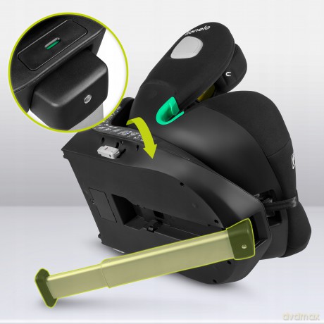 Fotelik samochodowy Braam I-Size Black Carbon