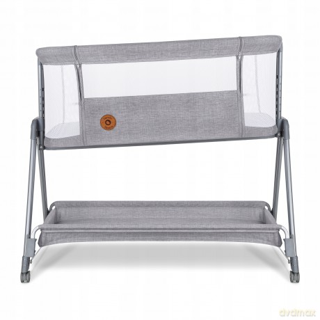 Łóżeczko dostawne Luna Grey Concrete 2 w 1