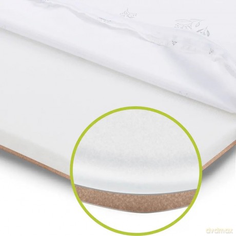 Łóżeczko dostawne Luna Grey Concrete 2 w 1