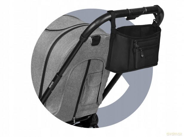 Organizer do wózka Little Cube Black