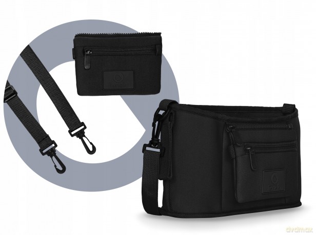 Organizer do wózka Little Cube Black