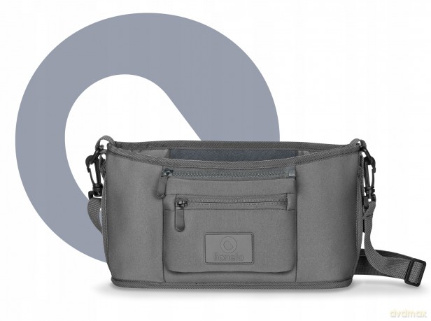 Organizer do wózka Little Cube Grey Stone