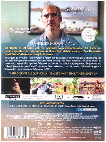 Beau Is Afraid (Bo się boi) [Blu-Ray 4K]+[Blu-Ray]