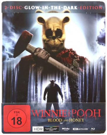 Winnie-the-Pooh: Blood and Honey (Puchatek: Krew i miód) (steelbook) [Blu-Ray 4K]+[Blu-Ray]
