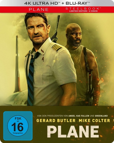Plane (steelbook) [Blu-Ray 4K]+[Blu-Ray]