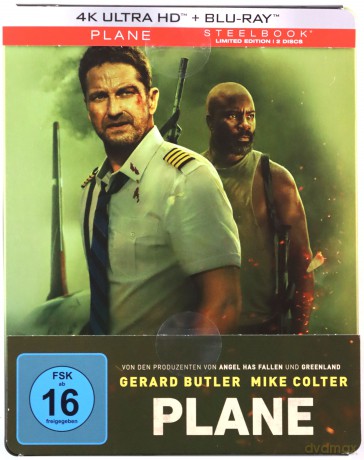 Plane (steelbook) [Blu-Ray 4K]+[Blu-Ray]