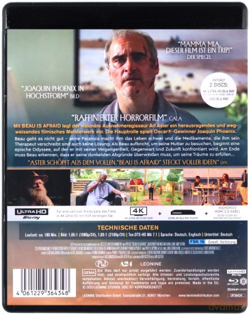 Beau Is Afraid (Bo się boi) [Blu-Ray 4K]+[Blu-Ray]