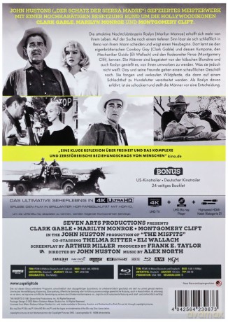 The Misfits (Skłóceni z życiem) [Blu-Ray 4K]+[Blu-Ray]