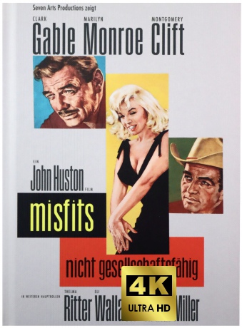 The Misfits (Skłóceni z życiem) [Blu-Ray 4K]+[Blu-Ray]