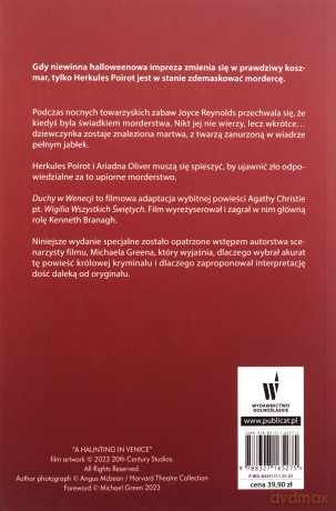 Duchy w Wenecji (okładka filmowa) - Agatha Christie [KSIĄŻKA]