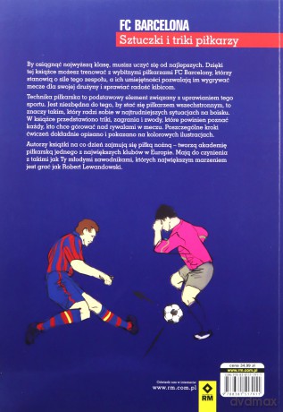 FC Barcelona Sztuczki i triki piłkarzy - Tomasz Bocheński, Tomasz Borkowski [KSIĄŻKA]