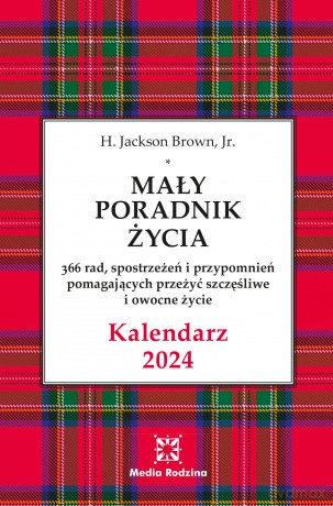 Kalendarz 2024 Mały Poradnik Życia - H. Jackson Brown Jr [KALENDARZ]