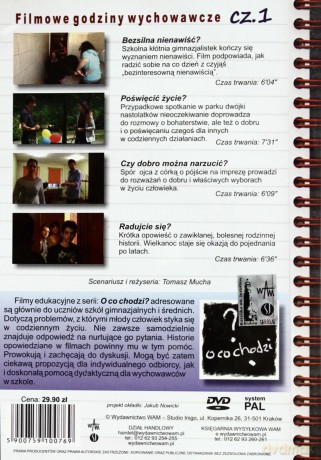 Filmowe Godziny Wychowawcze Cz. 1 - Tomasz Mucha [DVD]