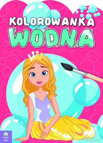 Królewny. Kolorowanka wodna [KSIĄŻKA]