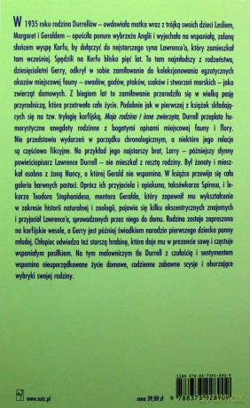 Moje ptaki, zwierzaki i krewni. Trylogia z Korfu (Tom 2) - Gerald Durrell [KSIĄŻKA]