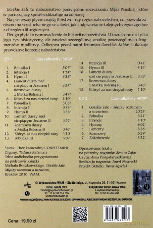 Gorzkie Żale  -  Praca zbiorowa [CD]