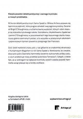Sokół maltański - Dashiell Hammett [KSIĄŻKA]