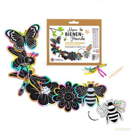 Wydrapywanka MY BEE FRIENDS kwiaty i owady