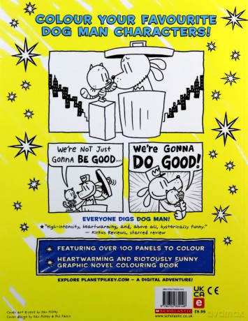 Dog Man With Love: The Official Colouring Book - Dav Pilkey [KSIĄŻKA]