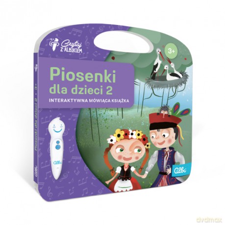 Mini książka Piosenki dla dzieci 2 Czytaj z Albikiem  [KSIĄŻKA]