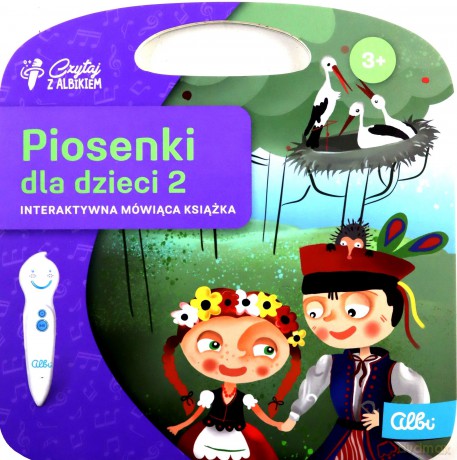 Mini książka Piosenki dla dzieci 2 Czytaj z Albikiem  [KSIĄŻKA]