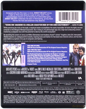 Hackers (Hakerzy) [Blu-Ray 4K]+[Blu-Ray]