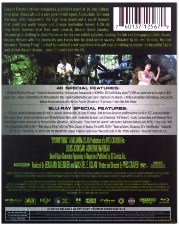 Swamp Thing (Potwór z bagien) [Blu-Ray 4K]+[Blu-Ray]