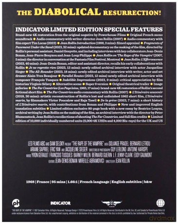 The Rape of the Vampire (Gwałt wampira) [Blu-Ray 4K]+[Blu-Ray]