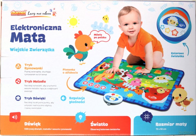 Dumel Discovery Elektroniczna Mata Wiejskie Zwierzątka