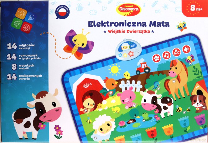 Dumel Discovery Elektroniczna Mata Wiejskie Zwierzątka