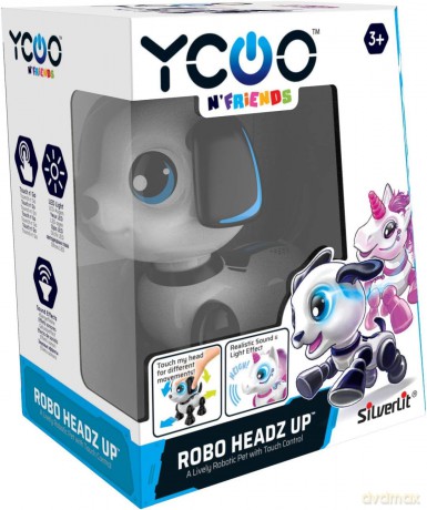 Dumel Silverlit Robo Heads Up Puppy