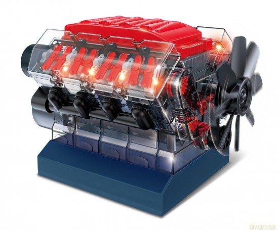 Dumel Tech Model Silnika V8