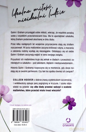 All Your Perfects. Wszystkie nasze obietnice - Colleen Hoover, Aleksandra Żak [KSIĄŻKA]