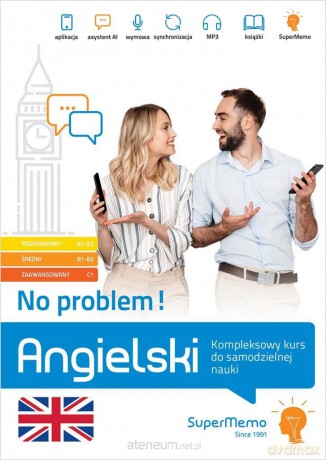 Angielski. No problem! Kompleksowy kurs A1-C1 - Henryk Krzyżanowski [KSIĄŻKA]